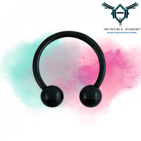 Genital Piercing - Horseshoe Piercing - Genital (Black)