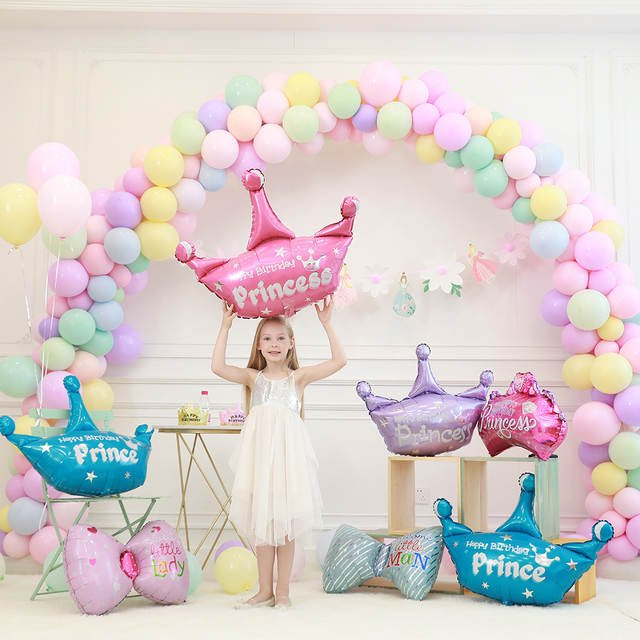 Balon Coronita Blue & Pink [5]