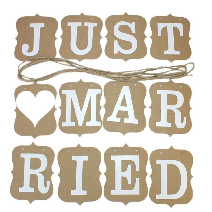 Banner JUST MARRIED [6]