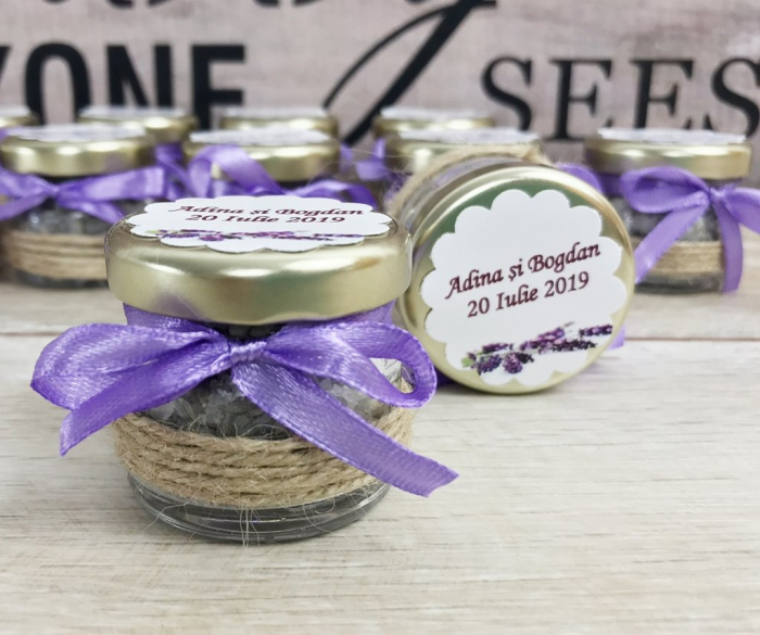 Borcanel sare de baie LAVANDA [5]