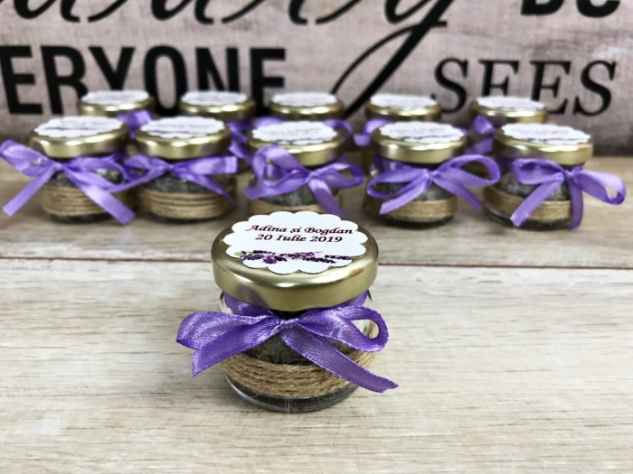 Borcanel sare de baie LAVANDA [6]