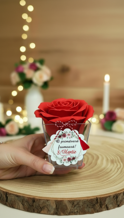 Cadou 8 Martie Trandafiri din Sapun [5]