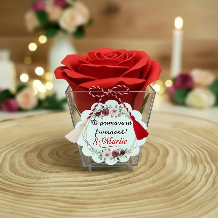 Cadou 8 Martie Trandafiri din Sapun [4]
