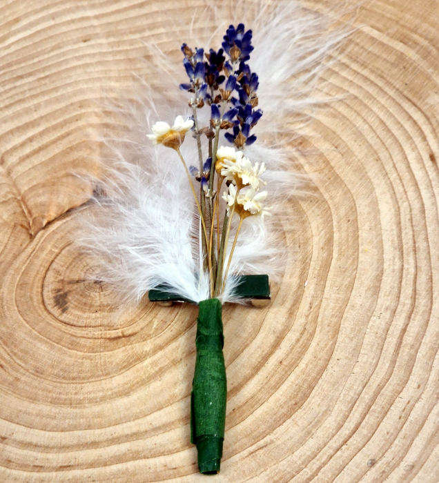 Cocarde nunta Glixia & Lavanda [2]