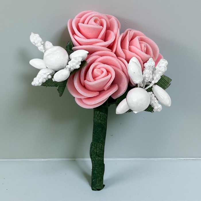 Cocarde nunta Sweet Pink [1]