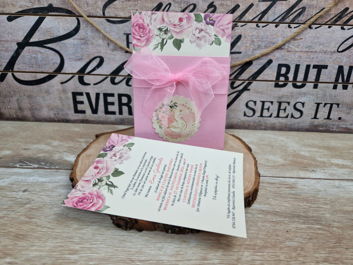Invitatii botez cu Lebada [5]