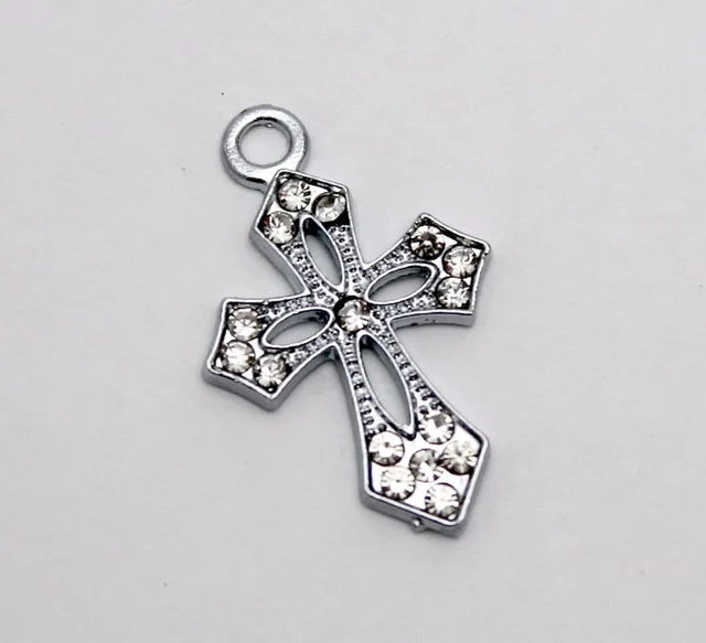 Cruciulita botez D6  (blue) [4]