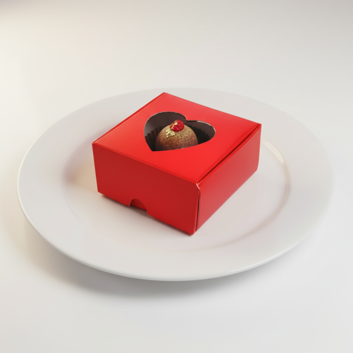 Cutii albe cu fereastra INIMA 5.5x5.5x2.5 cm - Copie [5]