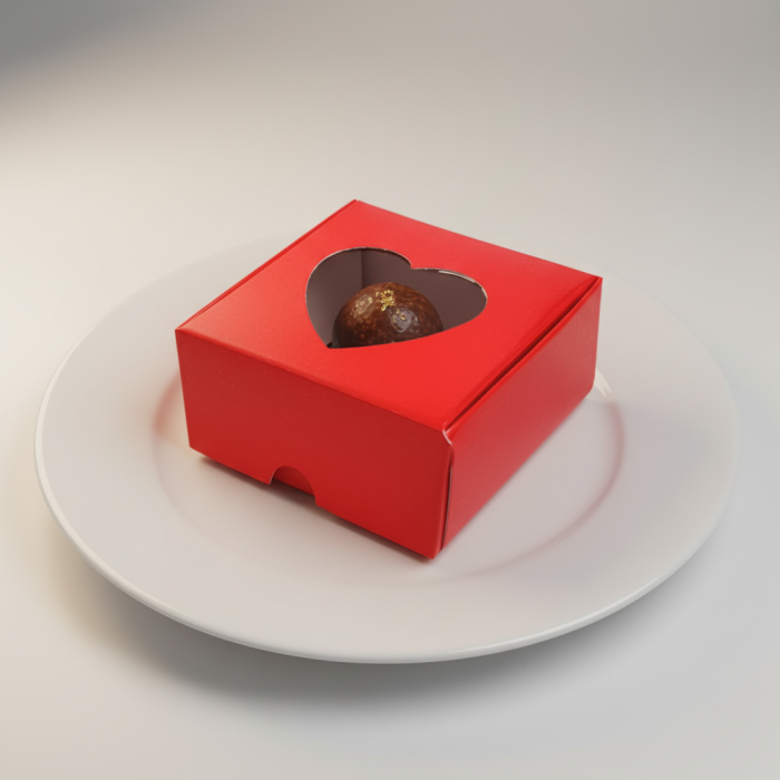 Cutii albe cu fereastra INIMA 5.5x5.5x2.5 cm - Copie [4]