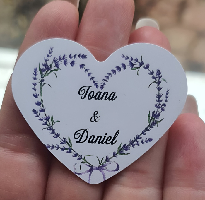 Etichete marturii inima Lavanda [2]
