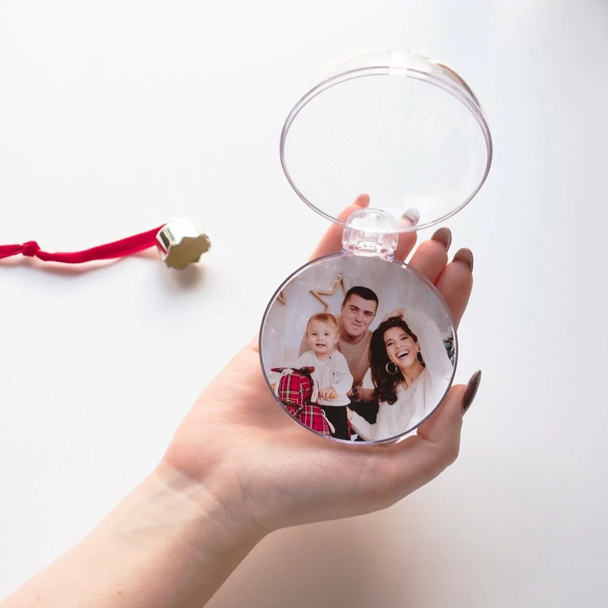 Glob de craciun FOTO (7cm) [5]