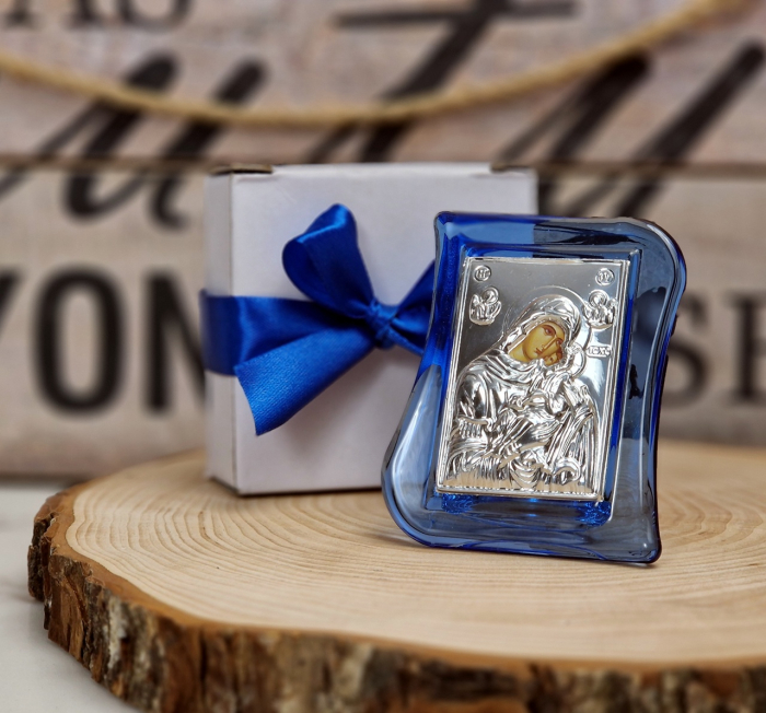 Iconita Maica Domnului  BLUE [2]