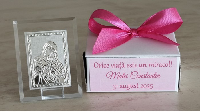 Iconita Maica Domnului (funda roz) [4]