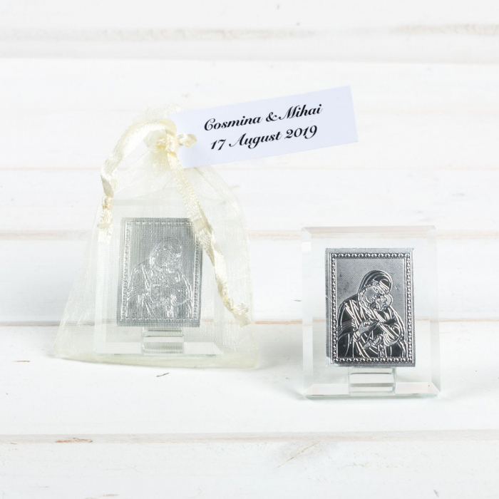 Iconita Maica Domnului + Saculet organza [3]