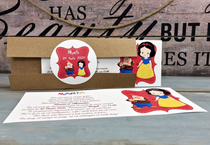 Invitatie ALBA CA ZAPADA (model craft) [3]