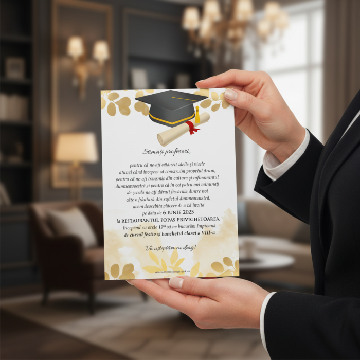 Invitatie BANCHET (plic negru) [4]