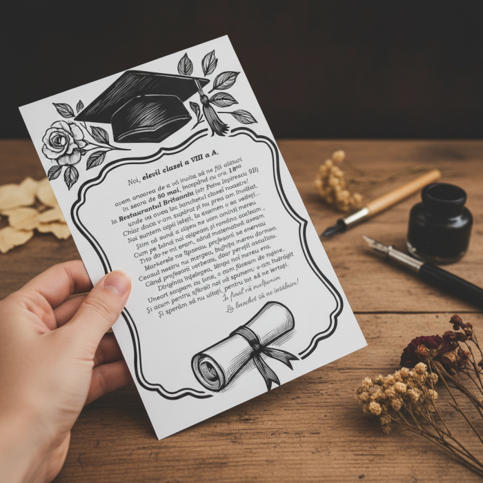 Invitatie BANCHET (plic negru) [7]