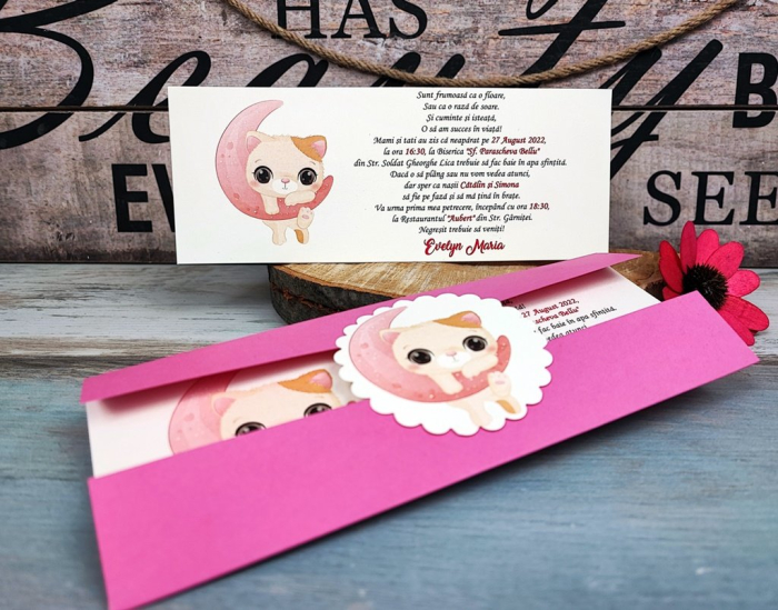 Invitatie -  BEBE PISICUTA [2]