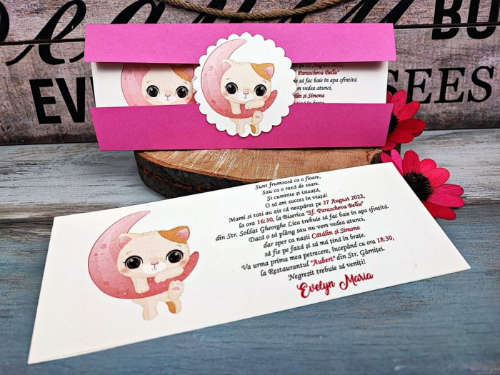 Invitatie -  BEBE PISICUTA [5]