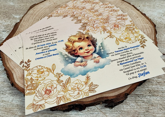 Invitatie Botez ANGEL BABY [4]