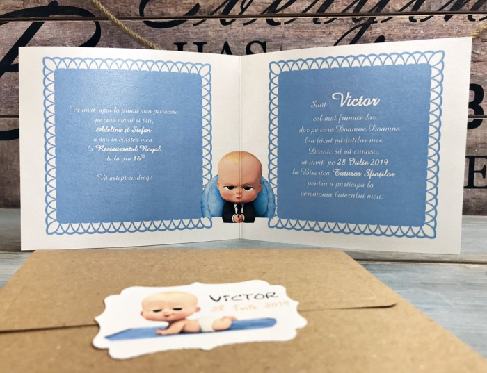 Invitatie botez BABY BOSS [2]