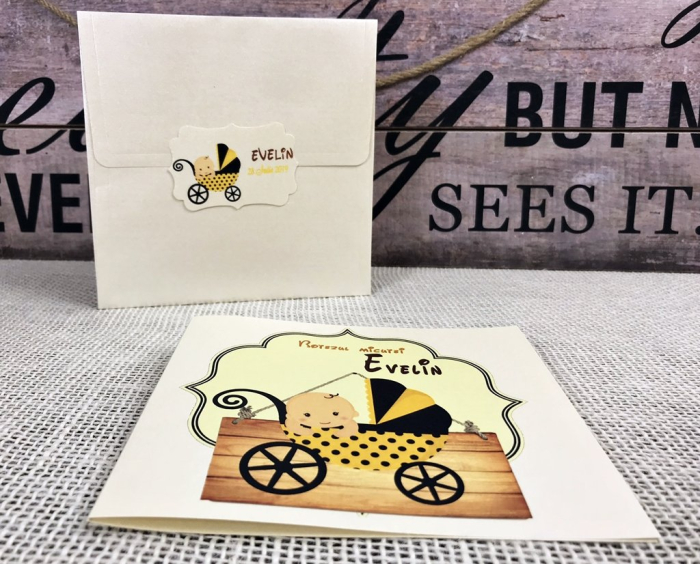 Invitatii botez - Bebe ALBINUTA [3]