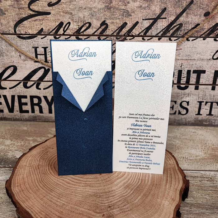 Invitatie botez COSTUMAS [2]