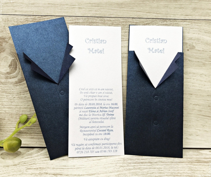 Invitatie botez COSTUMAS [3]