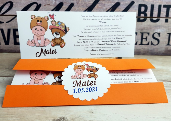 Invitatie botez Micii Prieteni [2]