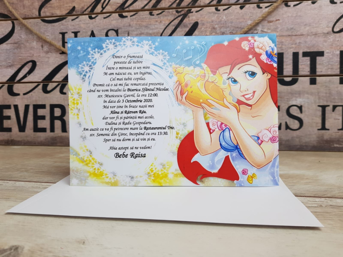 Invitatie botez MICUTA SIRENA [4]