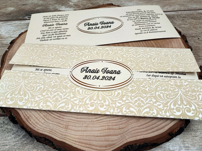 Invitatie botez CATIFEA CREM [5]