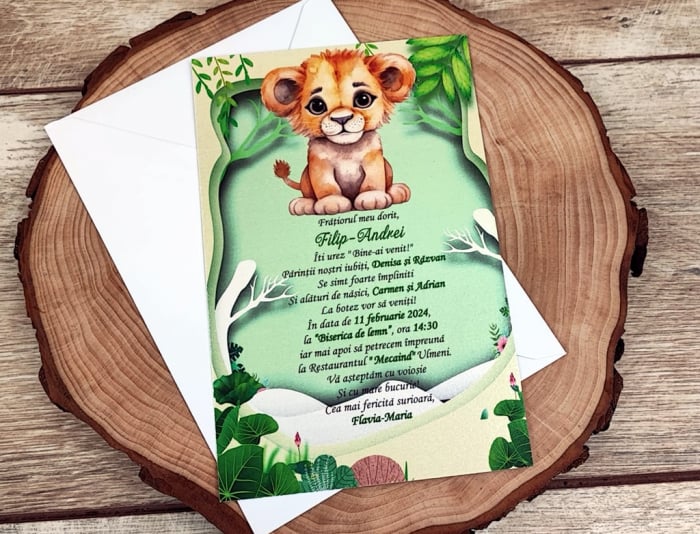 Invitatie Little Lion PM134 [3]