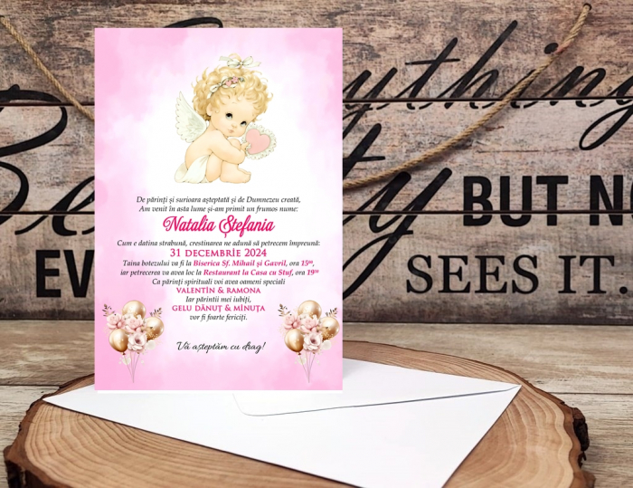 Invitatie botez Angel [2]