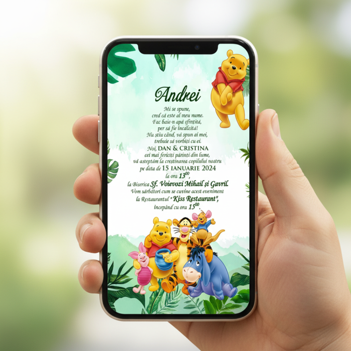 Invitatie botez WINNIE PM112 [7]