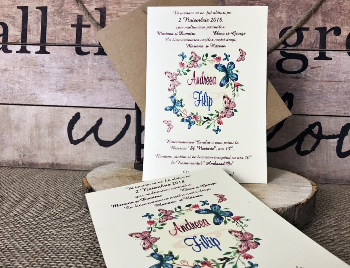 Invitatie - Butterfly Dream [3]