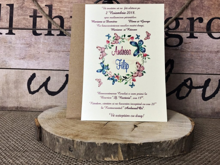 Invitatie - Butterfly Dream [2]