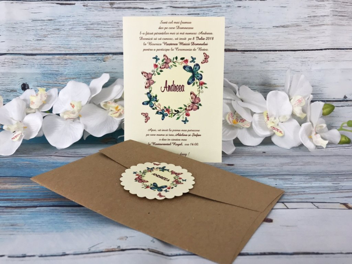 Invitatie - Coronita de Fluturi [2]