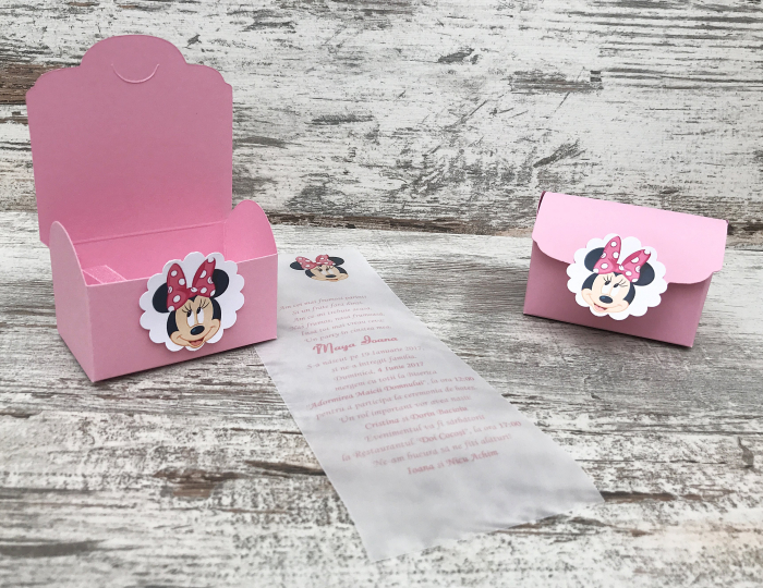 invitatie cufar MINNIE MOUSE [2]