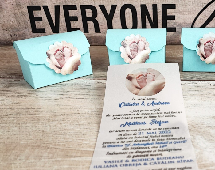 Invitatie Cufar NB - Blue Style [3]