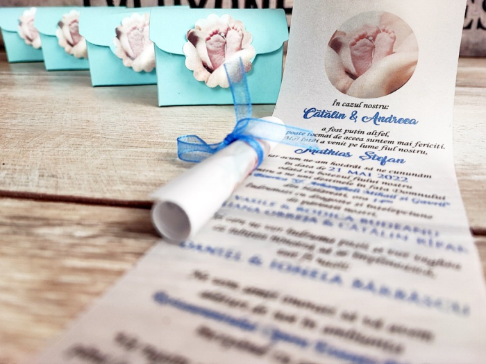 Invitatie Cufar NB - Blue Style [8]