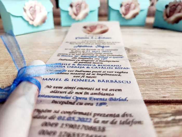 Invitatie Cufar NB - Blue Style [6]