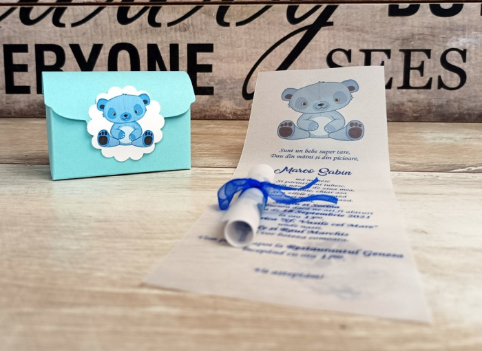 Invitatie Cufar F7 Ursulet [3]