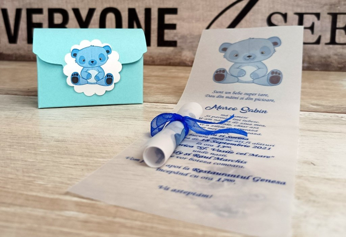 Invitatie Cufar F7 Ursulet [6]