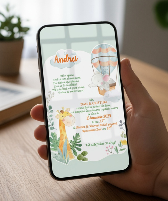 Invitatie electronica PM168 [3]