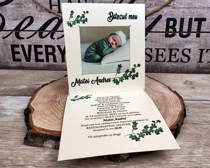 Invitatie foto GREENERY [3]
