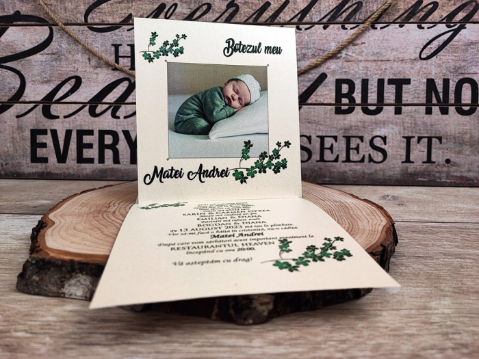 Invitatie foto GREENERY [2]