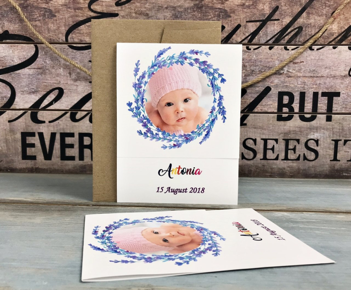 Invitatie FOTO - Lavanda Baby [6]