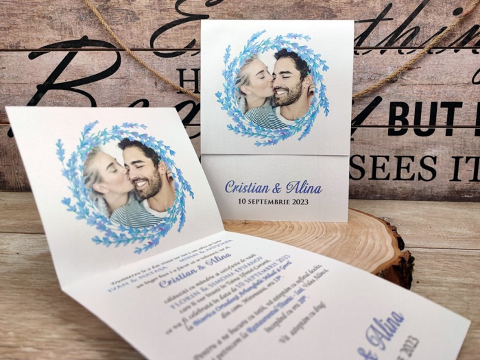 Invitatie FOTO Lavender [3]
