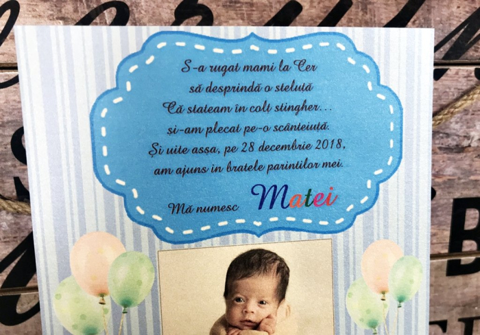 Invitatie FOTO - Magic Blue [3]