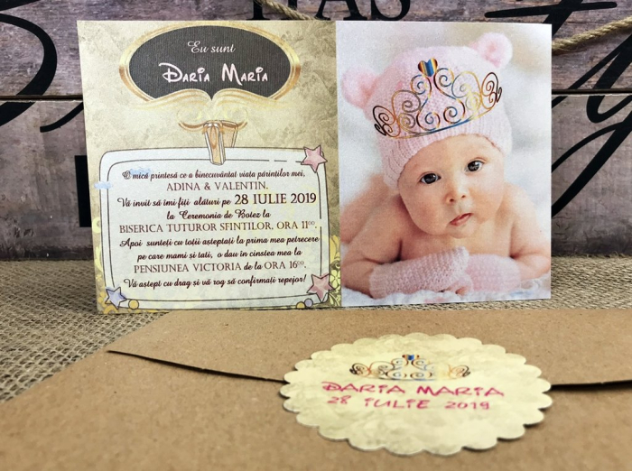 Invitatie FOTO - Micuta Printesa [4]